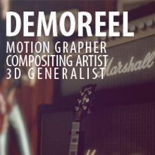DEMOREEEL . 3D, Animation, Film, Video, and TV project by Verónica Tapia - 02.11.2014