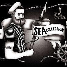 The Sea Collection. Un proyecto de Ilustración tradicional de Borja Espasa - 11.02.2014