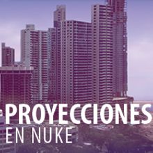 Ciudad en Nuke. 3D, Photograph, and Post-production project by Verónica Tapia - 02.11.2014