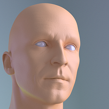 Autoretrato en progreso (WIP con Blender 3D). 3D project by Tonatiuh de San Julián - 02.12.2014