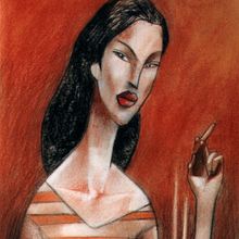 women. Un proyecto de Bellas Artes e Ilustración tradicional de GERMáN MARCH - 13.02.2014