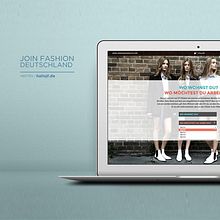 INDITEX JOINFASHION DEUTSCHLAND. Een project van  Webdevelopment,  Art direction,  Ontwerp, Webdesign, Multimedia y  Reclame van Ultramarina Studio - 11.09.2013