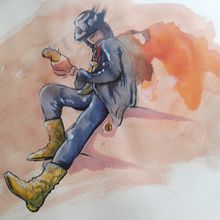 Stivi. Traditional illustration, and Painting project by jordi esteve zapata - 02.15.2014