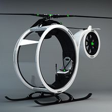 Zero Helicopter. 3D & Industrial Design project by Héctor del Amo - 02.16.2014
