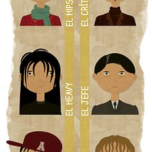 Estereotipados: ¿eres alguno de ellos?. Een project van Redactioneel ontwerp, Grafisch ontwerp y Traditionele illustratie van Marisa Ossorio - 16.02.2014