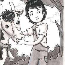 la dona dels llibres ( Cuento ilustrado) Ein Projekt aus dem Bereich Traditionelle Illustration von Laure ilustraciones - 16.02.2014