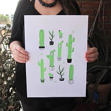 "Cactus". Un proyecto de Diseño de personajes de Alejandra Morenilla - 16.02.2014