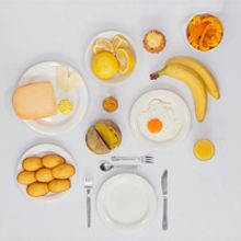 Monochrome Breakfast. Photograph project by Fabienne Plangger - 02.16.2014