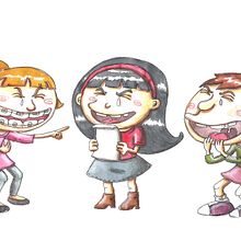 diseños de personajes para el corto "La Cita" Ein Projekt aus dem Bereich Bildende Künste und Design von Figuren von Laure ilustraciones - 16.02.2014