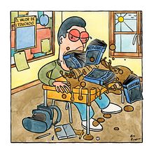 La mala educació Ein Projekt aus dem Bereich Traditionelle Illustration von Pitu Pitarch - 17.02.2014