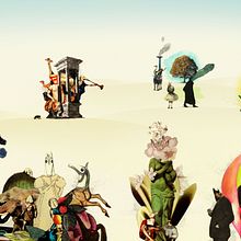 Hipnotizado por la magia de El Bosco. Collage, Art Direction, and Traditional illustration project by Fernando Mendoza - 12.17.2016
