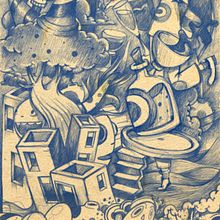 Un boceto muy muy muy largo.. Fine Arts, Art Direction, and Traditional illustration project by Óscar Lloréns - 02.18.2014