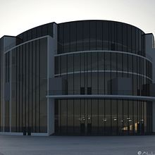 Teatro Total (Gropius). Un projet de 3D, Architecture, Design , Design graphique , et Photographie de Carlos Pérez - 18.03.2013