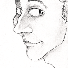 Viejos dibujos rápidos. Anterior a 2004.. Fine Arts, and Traditional illustration project by Carolina Rodríguez - 02.19.2004