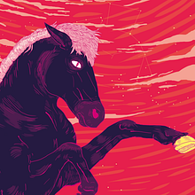 El año del caballo. Traditional illustration project by Miriam Muñoz - 02.20.2014