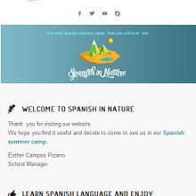 Responsive web design - Spanish in Nature. Un progetto di Programmazione e Web development di Enrique Sáez Mata - 21.02.2014