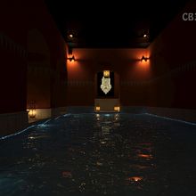 Baños Árabes. 3D, Animation & Interior Architecture project by Moises Calderon Basto - 02.23.2014