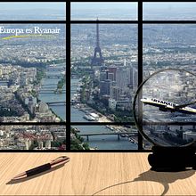 Gráficas y street marketing para Ryanair para promocionar los viajes por Europa con un tono elegante. . % Maribel Fernádez Guijarro tarafından hazırlanan Sanat Yönetmenliği, Ve Reklamcılık projesi - 02.23.2014