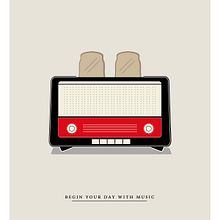 Begin your day with music. Traditional illustration, Music, and Screen Printing project by Sr Bermudez - 02.04.2014