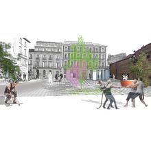 Plazas de las Descalzas y San Martín. . Architecture, 3D, and Design project by ángeles benítez aranda - 02.24.2014