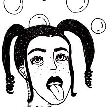 Aquarela i tinta negre. Fine Arts, Design, Graphic Design, and Traditional illustration project by Laura Garcia - 08.17.2015