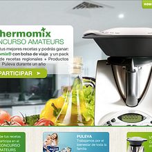 II Concurso Amateurs Thermomix. Un progetto di Br, ing, Br, identit, Consulenza creativa, Programmazione, Web development, Design interattivo, Web design, Informatica, Marketing e Multimedia di Fernando Morales Roselló - 24.02.2014