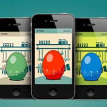 Original EggTimer. Interactive Design, and UX / UI project by rafapersa - 02.26.2014