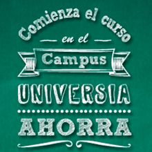 Micro Back to school para Universia (Banco Santander), ¡visítalo en http://xurl.es/mhc5s o en el link de abajo!. Un projet de Design graphique, Webdesign et Illustration traditionnelle de Marta Páramo Vicente - 31.08.2013