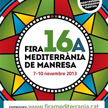 16a Fira Mediterrània de Manresa . Br, ing și identitate, Direcția artistică și Design grafic de lluís bertrans bufí - 06.04.2013