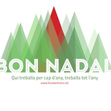 Bon Nadal . Design grafic & Ilustrație tradițională de lluís bertrans bufí - 12.30.2013
