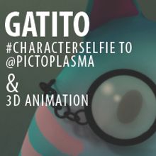 GATITO. 3D, Animation, and Design project by Verónica Tapia - 02.27.2014