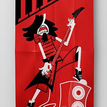 Hell Yeah! Ein Projekt aus dem Bereich Design von Figuren und Traditionelle Illustration von Antonio Silvestre - 27.02.2014