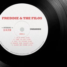 Freddie & The Filos. Graphic Design, Music, and Packaging project by Pablo Caravaca - 02.27.2013