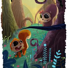 Banner y Flappy. Een project van Animatie, Film, video en televisie,  Ontwerp y Traditionele illustratie van David Pavón Benítez - 28.02.2014