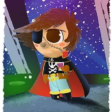 Capitán Harlock. Een project van Animatie, Film, video en televisie, Ontwerp van personages, Redactioneel ontwerp y Traditionele illustratie van David Pavón Benítez - 28.02.2014