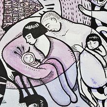 Friend, boyfriend, father, grandfather. Un projet de Beaux Arts et Illustration traditionnelle de Sonia Alins Miguel - 02.03.2014