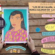 Flyer three vintage. Art Direction, and Design project by susana_lopez - 03.02.2014