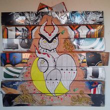 Madera skate. Fine Arts project by Daniel Bossut - 09.24.2014