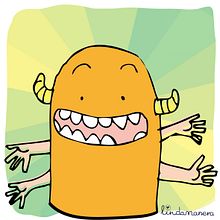 i want to be a monster. Een project van Traditionele illustratie van María Flores de Rus - 01.02.2014