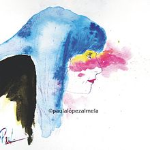 Autoretratos /Self-Portraits. Traditional illustration project by Paula López - 03.02.2014