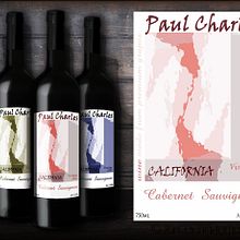 Wine Bottle Label: Charles Wine & Co.. Design, Graphic Design, and Packaging project by Elena Doménech - 03.02.2014
