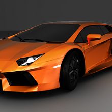 Lamborgini Aventador LP 700-4. 3D, Automotive Design, and Graphic Design project by Pietrangelo Manzo - 03.03.2014