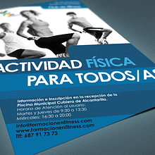 Folleto Actividad Física. Editorial Design, Graphic Design, and Advertising project by Carlos Sánchez Gallego - 12.03.2012