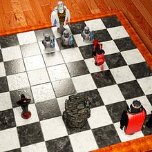 Chess. 3D, and Animation project by Raúl Ruiz Sánchez - 03.04.2014
