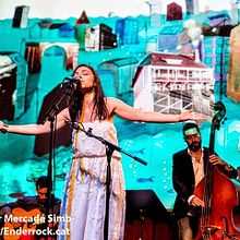 ilustraciones y  diseño para Hidra, primer disco de Clara Sallago. Un progetto di Belle arti, Scenografia, Eventi, Illustrazione tradizionale e Pittura di Marta Salvador Sánchez - 24.06.2014