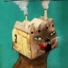 la fábrica de pelos (cuento infantil). Character Design, Editorial Design, Traditional illustration, Fine Arts, To, Design, Education, Writing, and Painting project by Marta Salvador Sánchez - 03.06.2014