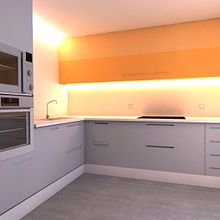 Projecte Cuina | Tiana | Infografia 3D Ein Projekt aus dem Bereich 3D, Animation, Innenarchitektur, Kreative Beratung, Design, Beleuchtungsdesign, Innendesign, Möbeldesign und - bau, Fotografie, Multimedia und Werbung von 17300 - 06.03.2014
