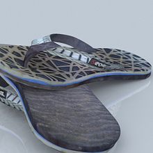 Chanclas. 3D project by Yordany Ovalle Muñoz - 03.06.2014