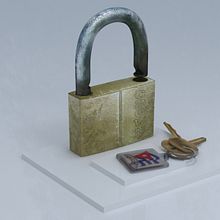Candado. 3D project by Yordany Ovalle Muñoz - 03.06.2014
