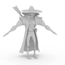 Vaquero. 3D project by Yordany Ovalle Muñoz - 03.06.2014